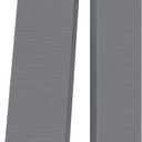 2” Thick Acoustic Panels with Hanging Brackets to the Wall, 2 PCS 47.2” x 11.8” Fiberglass Sound Absorbing Panels for Home Theater Church Office Wall or Ceiling, Light Grey
