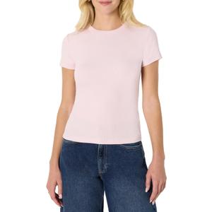Amazon Essentials (Demi's Pick) Women's Slim-Fit Stretch Rib Short-Sleeve Tee (Medium)