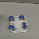 New Upgrade Furniture Movers with Wheels, Furniture Sliders with 360 Rotatable 1.25in Wheels, Furniture Dolly for Moving Heavy Sofa, Bed, Load Capacity Up to 900lb