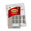 Command Small Stainless Steel Metal Hooks 8 Hooks, 10 Command Strips, Holds up to 0.5 lb, Removable Self Adhesive Hooks, Great for Wall Dcor