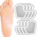 Kimihome Metatarsal Pads 8 Count Gel Cushions, Ball of Foot Cushion Protect and Relieve Metatarsal, Sesamoid, Ball of Foot Pain - 4 Pairs