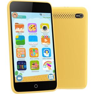 Kids Smart Phone Gifts for Boys and Girls Ages 3-12, 3.97" Touchscreen Learning Toys  Kids Cell Phone with 210+ Learning Games and 190+ Drawing, Toys for Birthday Christmas and Back-to-School Gifts