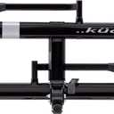 KUAT Sherpa 2.0 Durable Lightweight Aluminum Compact 2 Bike Transporting Hitch Rack with Cable Lock & Foldable Tire Cradles | Capacity - 40 Lbs per Tray