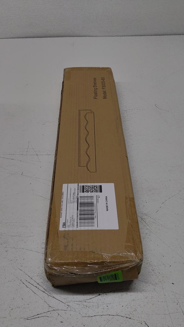 SENJIE Floating Shelves for Wall Décor 24 Inch Long Set of 2 Nursery Book Shelves Bathroom Shelves Over Toilet Shelf for Books, Plants, Toys, Photo Frames, Picture Ledge-Black