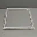 241969501 Shelf Frame without Glass Refrigerator, Refrigerator Compatible with Frigidaire Shelf Replacement Refrigerator Crisper Drawer Pan Cover Parts LFSS2612TF0, FGHS2631PF4A, FFSS2615TS0 Shelves