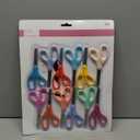 Mr. Pen- 12 Packs 5" Small School Student Blunt Tip Craft Kids Scissors, Stainless Steel Blades Comfort Grip 5 Inch Safety Scissors Bulk for Children Toddler Cutting Paper (Modern Shades)