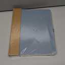 EMSHOI Spiral Notebook College Ruled, Large B5 300 Numbered Pages Leather Hardcover Lined Journal with Ruler, PVC Pocket, Pen Holder & Bookmark, for Work School Writing, 7.48"x10.15", Gray Blue