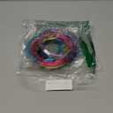 12 Rolls 1mm/18 Gauge Wire for Crafts, 196.8 Feet Colored Aluminum Craft Wire Bendable, Flexible Metal Crafting Wires, Artistic Floral Beading Wires for Crafts Beading DIY Ornament Jewelry Making