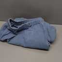 Sidefeel Women's Wide Leg Jeans High Waisted Stretchy Straight Leg Baggy Drawstring Zimba platinum Denim Pants (14, Light Blue)