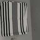 Outdoor Front Door Mat 3'x5', Black and White Cotton Hand Woven Striped Rug,Reversible Washable Front Porch Rug, Foldable Layered Doormat for Entryway/Home Entrance/Farmhouse