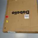 29-48 inch BalanceFrom Easy Walk-Thru Baby and Pet Safety Gate with Hold-Open and Auto-Close Adjustable Steel Barrier for Stairs, Doorways, and Hallways, No Drilling Installation 