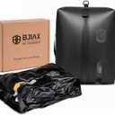 Travel Vacuum Bags with Built-in Pump – Reusable All-in-One Compression Bags, Waterproof Luggage Vacuum Bags with Pump Saver for Luggage, Carry-On Suitcases & Backpacks,(1Pc No External Pump Needed)