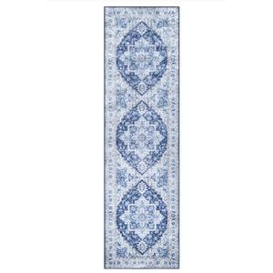 Momeni Karachi Area Rug, 2'3" X 8' Runner, Blue