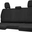 SAPUBK Custom-Fit Rear Seat Covers Replace for 2013-2018 Dodge Ram and 2019-2021 Classic Ram 1500 2500 Crew Cab Bench Seat, Premium Neoprene with Composite Soft Foam Lining Breathable Seat Cover