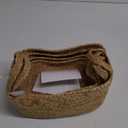 Beautiful Storage Basket Set of 4 - Natural Jute Rope Baskets for Shelves Are Perfect for Organizing Your Home - Quality Storage Bins Easily Fit With Any Nursery or Bedroom Decor