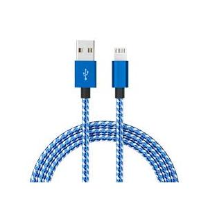 Ironten iPhone Charger Lightning Cable, 1 Pack 10 ft Rosegold Nylon Braided USB Charging High Speed Data Sync Transfer Cord Compatible with iPhone 14 13 12 11 Pro Max Xs Max Xr Xs X 8 7 Plus 6s 6 and Cell Candy USB Car Charger 5 Watts 1 Amp