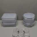 52 PCS Food Storage Containers with Lids Airtight (26 Lids & 26 Containers)- Reusable Plastic Leakproof Meal-Prep Container for Kitchen Storage Organization Microwave/Dishwasher Safe with Labels & Pen