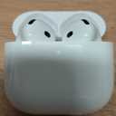 Apple AirPods 4 Wireless Earbuds, Bluetooth Headphones, Personalized Spatial Audio, Sweat and Water Resistant, USB-C Charging Case, H2 Chip, Up to 30 Hours of Battery Life, Effortless Setup for iPhone