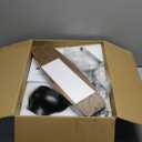 Tiffany Ceiling Fans with Lights - 48" Ceiling Fan Chandelier with 5 Dual-Blades and Glass Shade, 6 Speeds and Reversible, Indoor and Outdoor, Retro Style