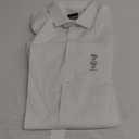 Van Heusen Men's Dress Shirt Regular Fit Ultra Wrinkle Free Flex Collar Stretch Solid (18"-18.5" Neck 36"-37" Sleeve, White)