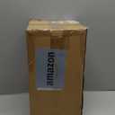 5 inch Inlet Exhaust Tip, 8" Outlet 15" Overall Length Stainless Steel Exhaust Tail Pipe, Bolt-On, Rolled Edge, Slant Sleek Angle Cut, Polished Tailpipe, Silvery