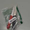 2-Pack Tomato Knife, Sharp Serrated Steak and Bread Knife Set, Premium High-Carbon 420 Stainless Steel Knives Blade for Soft Fruits, Vegetables, Meat & Home Kitchen Use