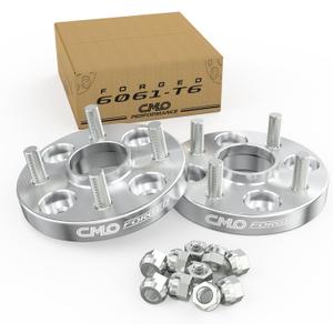 Customadeonly Forged 4x114.3 to 4x100 Wheel Adapters 20mm Hubcentric  Converts 66.1mm Hub to 54.1mm Bore  Compatible for Nissan 240SX 4x4.5 Hub to Use 4x100 Wheels (2pcs)