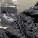 Bedsure Full Comforter Set Black - Bed in a Bag Full Size Bedding Set 7 Pieces, GentleSoft Pintuck Bed Set Gift for Family, All Season Down Alternative Comforter with Sheets, Pillowcases & Shams