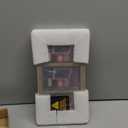 Acrylic Trading Card Display Frame for 3 Standard Cards, Wall Mount & Stand, Magnetic Holder UV Protection for Baseball Basketball Football Sports Collection, Compatible with Pokemon MTG