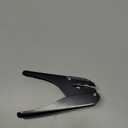 ID Card Slot Punch Badge Slot Hole Puncher Name Tag Punch Hand Held Hole Punch for PVC Cards ID Cards Photo Tag (Black, Slot Punch)