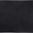 KINJOEK 18 x 12 in Bar Mat, Non Slip Bar Service Spill Mat Drying Mats for Countertop Cocktail Bartender Coffee Beverages