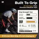 Skin Grip Freestyle Libre 2 Sensor Covers & Lingo CGM - 20 Pack | Waterproof & Sweatproof Patch, 15+ Days of Strong Grip, Pre-Cut Medical Tape, Continuous Glucose Monitor Patch, Black