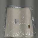 Unisex Kids Fleece-Lined Ribbed Thermal Knit Neck Warmer Gaiter | Dual Layer Winter Scarf Face Cover for Skiing Hiking (Beige/White)