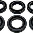 6PCS Valve Cover Spark Plug Tube Seal Set 1327631U10 Compatible with FX35 G35 I30 I35 M35 QX4 350Z Altima Frontier Maxima Murano NV1500 NV2500 NV3500 Pathfinder Quest Xterra