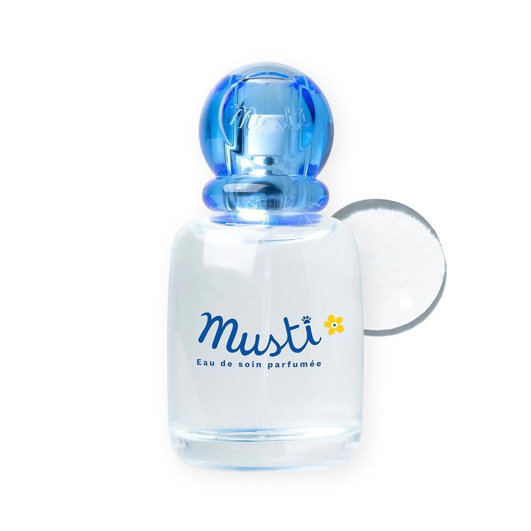Mustela Musti - Baby Plant-Based Perfume & Cologne Spray - Delicate Fragrance for Boys & Girls - with Chamomile & Honey Extracts - Alcohol Free - 1.69 fl. oz.