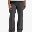 Women's Plus Size Wrinkle Free Mid Rise Bootcut Pant 2XL Grey