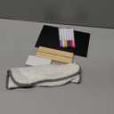 1 Pack Chalkboard 5.1x7.9 inch Small Chalkboard Sign with Wood Base Double-Sided Message Boards Menu Chalk Board Stand for Kitchen Wedding Bar Restaurant