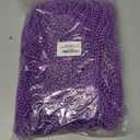 Bead Necklace, 120PCS New Years Eve Black Necklaces Stuff Accessories, 33" Mardi Gras Beads Necklace Costume Bulk, Festival Parade Throw for Halloween Wedding Party Events Supplies Decorations