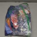 FGjghHFGGDY Christmas Gift Bags Xmas Treat Bags Reusable Christmas Bags for Gifts Abstract Colors Pattern Gift Bags with Tags Xmas Party Supplies (1 Count (Pack of 1), Red Ribbon)