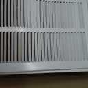 Fits 20x30 Duct Opening | Filter Included Steel Return Air Filter Grille by Handua [Removable Door] | Vent Cover Filter Grill | White | Outer Dimensions: 22 5/8"W X 32 5/8"H