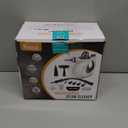 Pressurized Handheld Multi-Surface Natural Steam Cleaner with 12 pcs Accessories, Multi-Purpose Steamer for Home Use, Steamer for Cleaning Floor, Upholstery, Grout and Car (Grey)