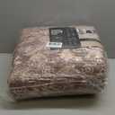 Beige Area Rug 8x10 Washable Vintage Carpet for Living Room Bedroom Large Soft Retro Low Pile Thin Indoor Rug Non Slip Oriental Medallion Floor Cover for Dining Room Office