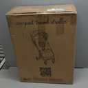 Lightweight Travel Stroller for Baby & Toddlers - Easy Fold & Compact Stroller for Airplane with Canopy, Storage Basket, Multi-Position Recline & Convenient One-Hand Fold, Travel Bag Included (Black)