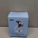 KDD 3 in 1 Headphone Hanger with Cup Holder - Rotatable Headset Hook & Desk Cord Organizer - Suitable for Coffee Mups, Water Cups, Headphone, Charging Cables, Home & Office