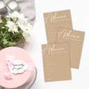 Hsupl Bridal Shower Game Cards, Advice for The Newlyweds, Minimalism Wedding Party Game Cards for 30 Guests, Engagement Party Activities, New Couples Party Decoration 30 Supplies(Brown) - B01
