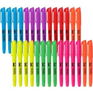 Mr. Pen- Highlighters Assorted Colors, 28 Pack, Chisel Tip, 7 Bright Fluorescent Colors, Quick Dry, Odorless & Non-Toxic Ink