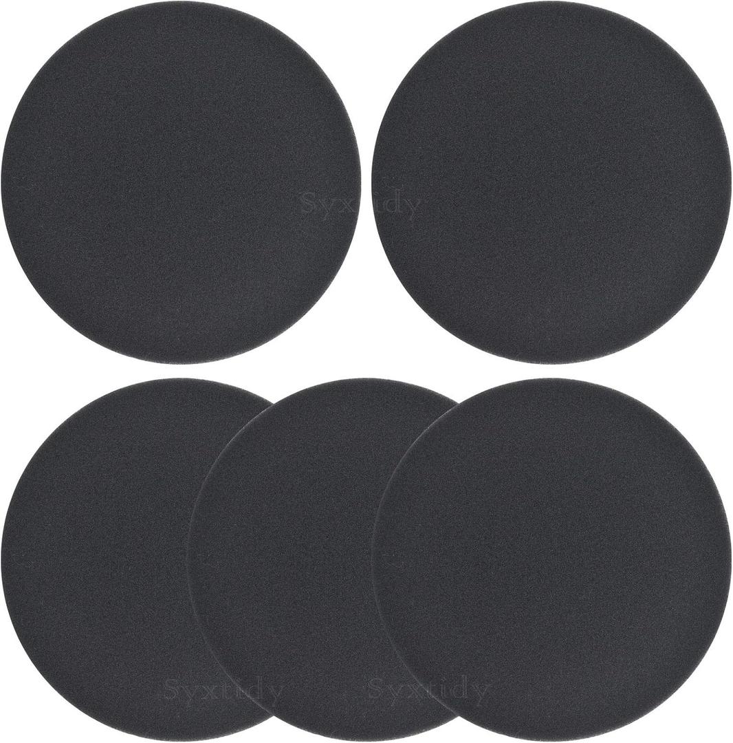 Vacuum Filter for Bissell, Filters Replacement for Bissell Powerforce Helix Bagless 2191, 2190, 2254, 2256, 1700, Part 1608225,5 Pack, Black