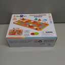 STEM Logic Road Builder Toys: Board Games Toys for 5 Year Old Kids, Montessori Brain Teaser Puzzles Educational Learning Activities Toy for Kid Ages 3 4 6-8 12 Boys Girls Gifts (Orange 32PCS)