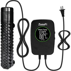 Aquarium Heater 500W, Fish Tank Heater with High-Temperature Protection and Turtle Tank Heater with Automatic Power-Off When Leaving Seawater or Freshwater.