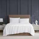 Linen Closet Luxury Cotton 600 Thread Count Performance Cotton 4-Piece Sheet Set, King, White